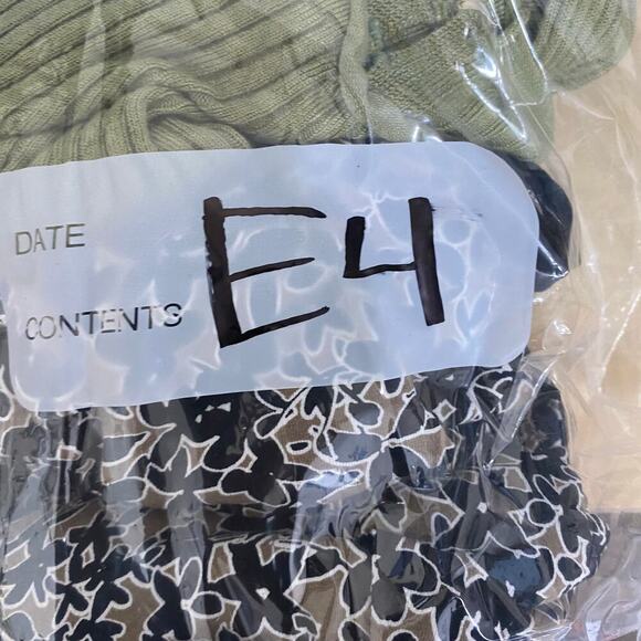 Pink Robin womens S green cropped cardagain Y2K pearl buttons ribbed stretch - Picture 8 of 8